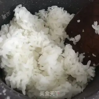 Make Garlic salami fried rice step 2