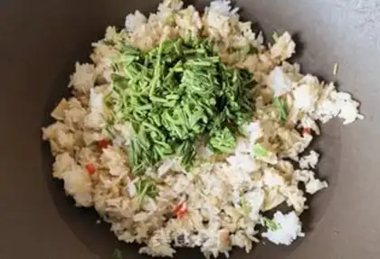 Make Champagne rice step 8