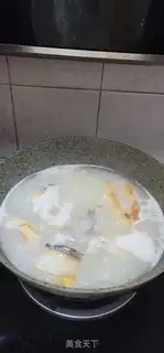 Make Fresh earth, black fish soup step 6
