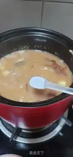 Make Fresh earth, black fish soup step 9