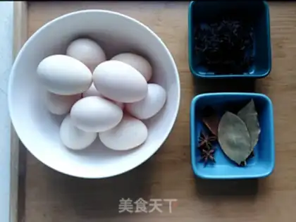 Make Hair tea eggs step 0