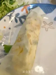 Make Spring rolls as thin as wings step 6