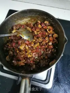 Make Red date cake step 4