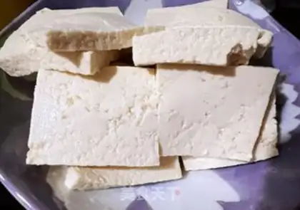 Make Soy sauce and tofu step 1