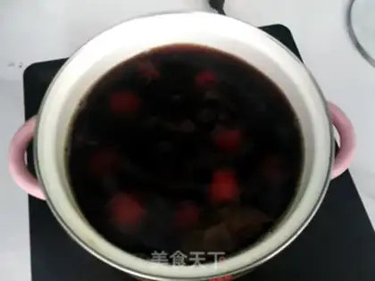 Make Hair tea eggs step 6