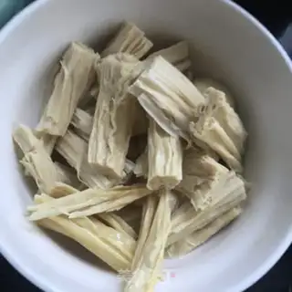 Make Red roast roasted bamboo step 1