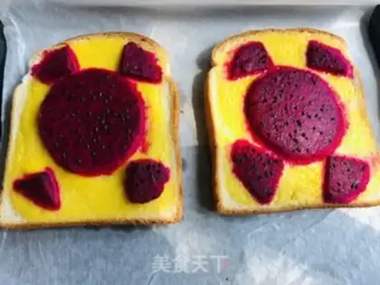 Make Flamingo bread step 7