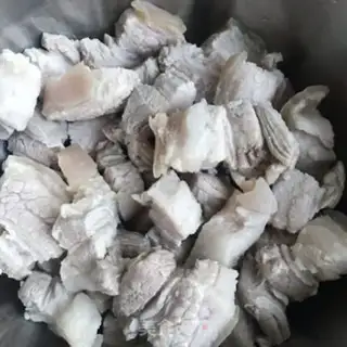 Make Red roast roasted bamboo step 2