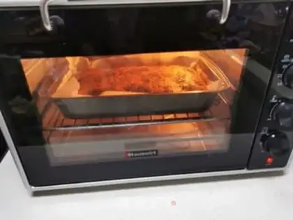 Make Red date cake step 8