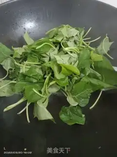 Make Potato leaves step 2