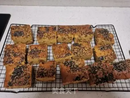 Make Red date cake step 9