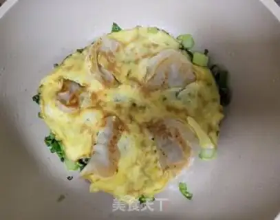 Make Vegetable eggs and dumplings step 4