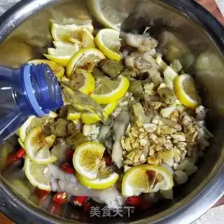 Make Lemon chicken claws step 12