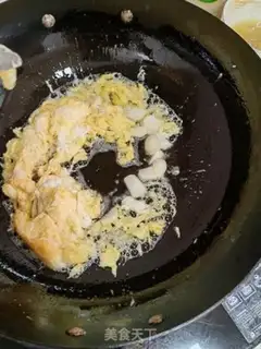 Make Egg fan fried vegetables step 2