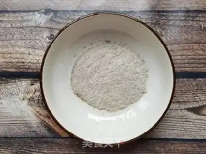 Make Noodles, whole wheat oatmeal step 1