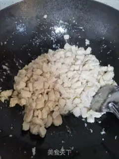 Make Porridge greasy chicken step 3