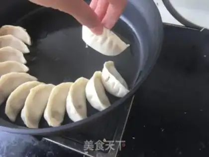 Make Fried dumplings step 2