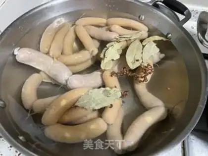 Make Corn chicken sausage step 17