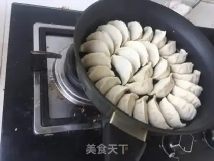 Make Fried dumplings step 4