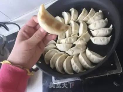 Make Fried dumplings step 5
