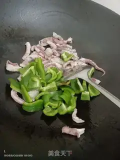 Make Squid pepper step 3