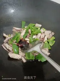 Make Squid pepper step 4