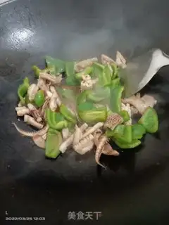 Make Squid pepper step 5