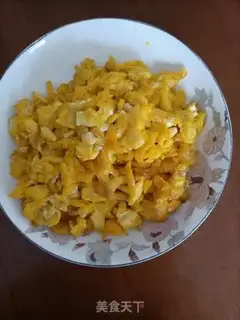Make Egg dumplings step 1