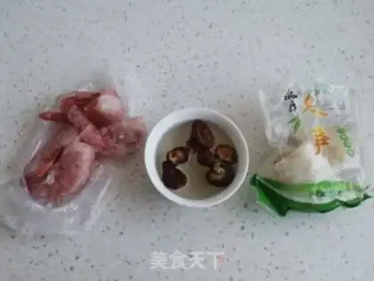 Make Red shrimp in winter step 0