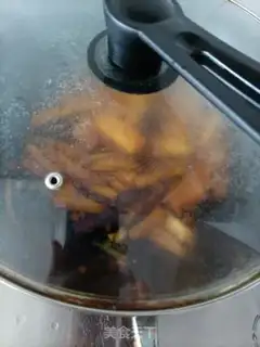 Make Bean petal eggplant step 5