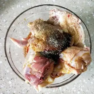 Make Air-cooked chicken step 1