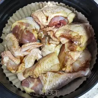 Make Air-cooked chicken step 3