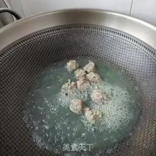 Make Noodle meatballs with abalone step 14