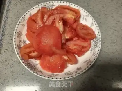 Make Tomato egg noodles step 2