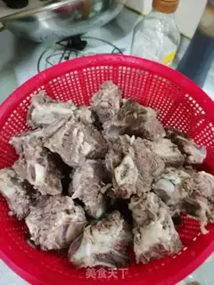 Make Curry steak step 1