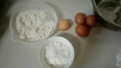 Make Old waterless cake step 0