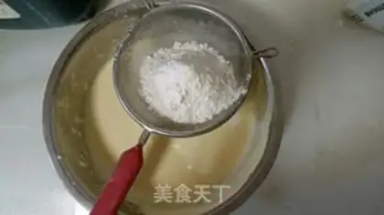 Make Old waterless cake step 4