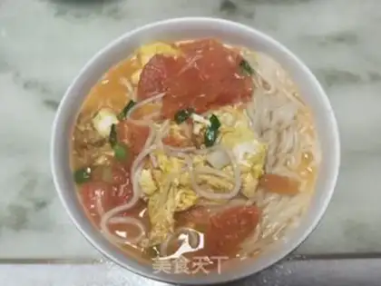 Make Tomato egg noodles step 10
