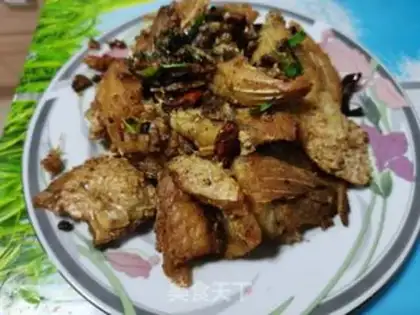 Make Dried fish step 8