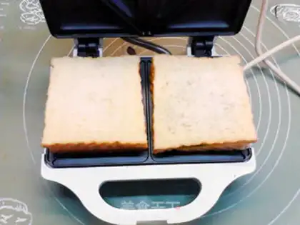 Make Weenie cheese sandwich step 8