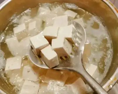 Make Tomato stew tofu step 2
