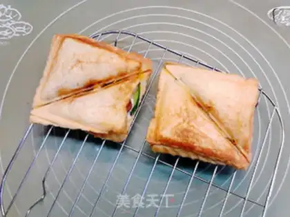 Make Weenie cheese sandwich step 11