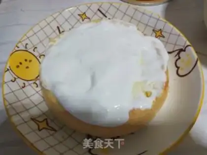 Make Homemade light cream step 7