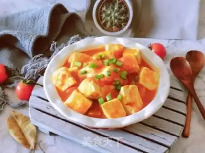 Make Tomato stew tofu step 12