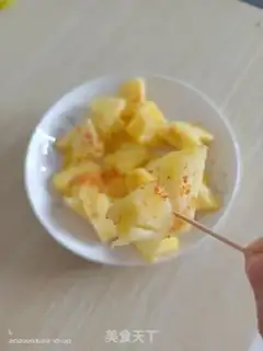 Make Precious pineapple step 2