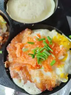 Make Eggburger step 8