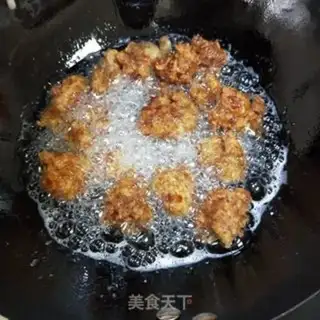 Make The fried meatballs step 8