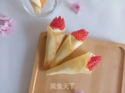 Make Strawberry bouquet cookies step 16