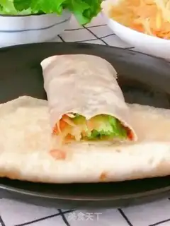 Make Potato burrito step 13