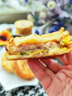 Make Eggburger step 14